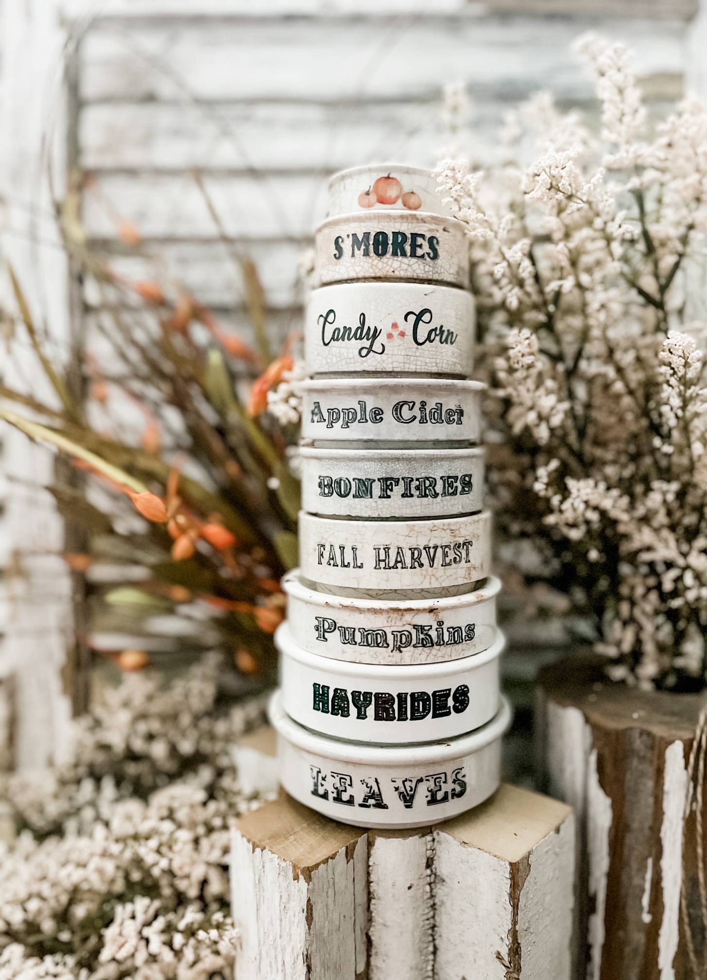 Blackdog Creations - Antique English - Ironstone riser w/ Fall ...