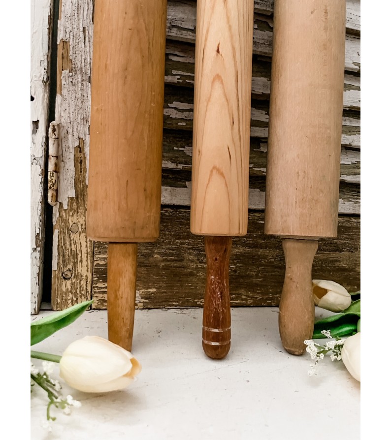 Blackdog Creations Vintage Wood Rolling Pins