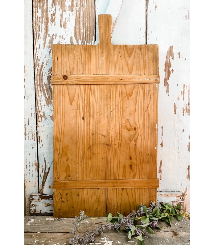  Antique European Wood Bread Board - Patina 