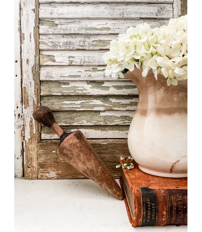 Vintage Wood Pestle - Great Patina, coloring