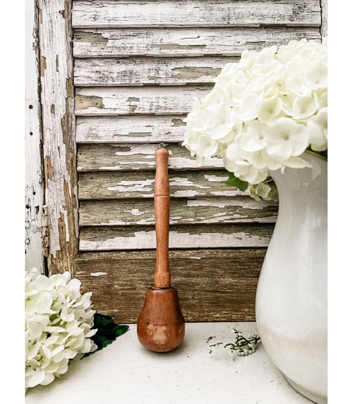 Vintage Wood Masher - Great Patina 